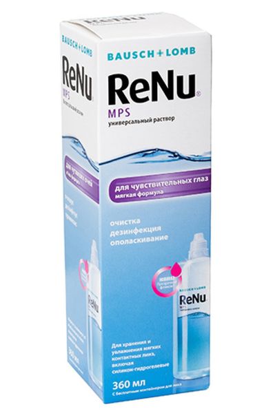 Раствор для линз ReNu MPS RNM фото